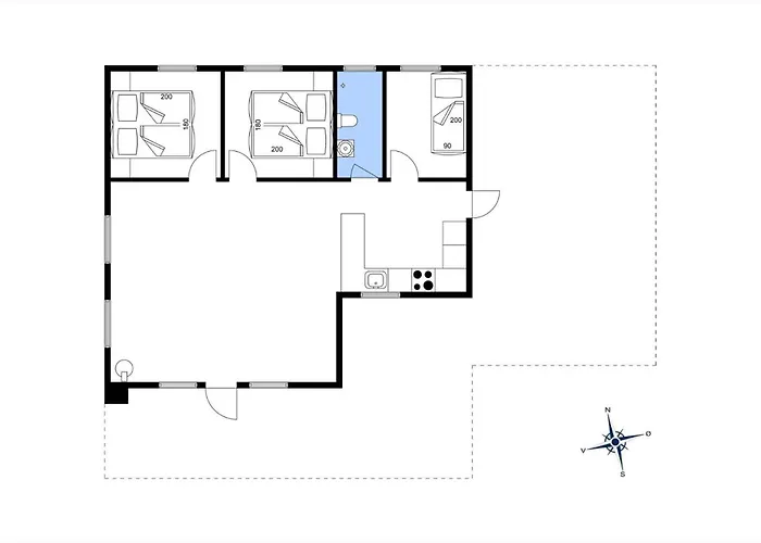 Holiday home Bv343-blavand-sydslugen-22 Blavand